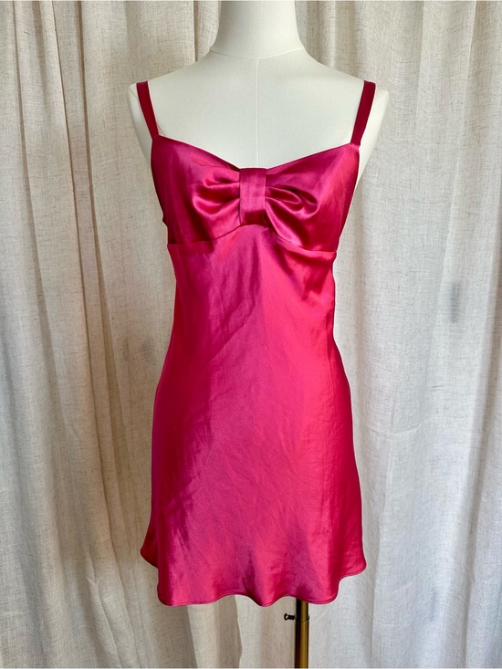 Victoria's Secret Dresses & Skirts - Victoria's Secret Satin Bow Slip Dress